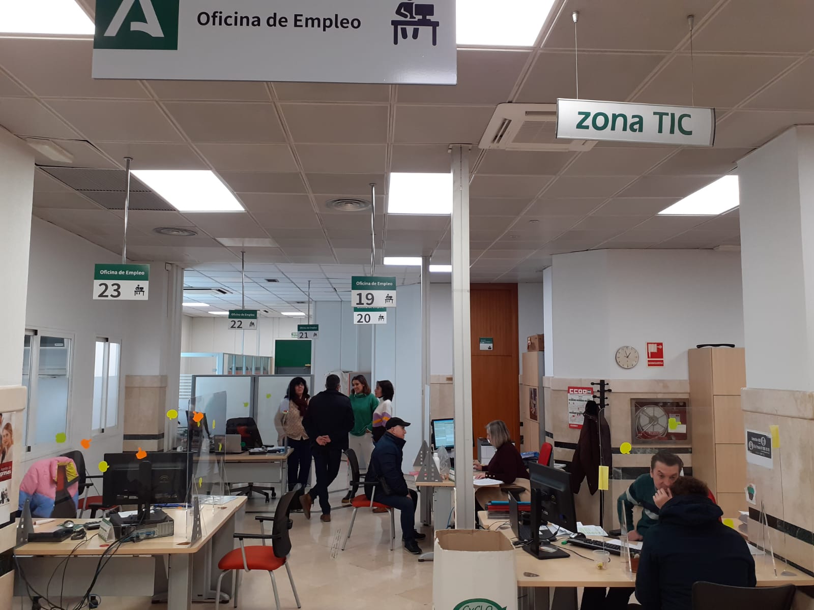 Enero deja ms de 2.400 nuevos parados en Granada